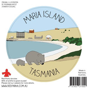 Maria Island Sticker