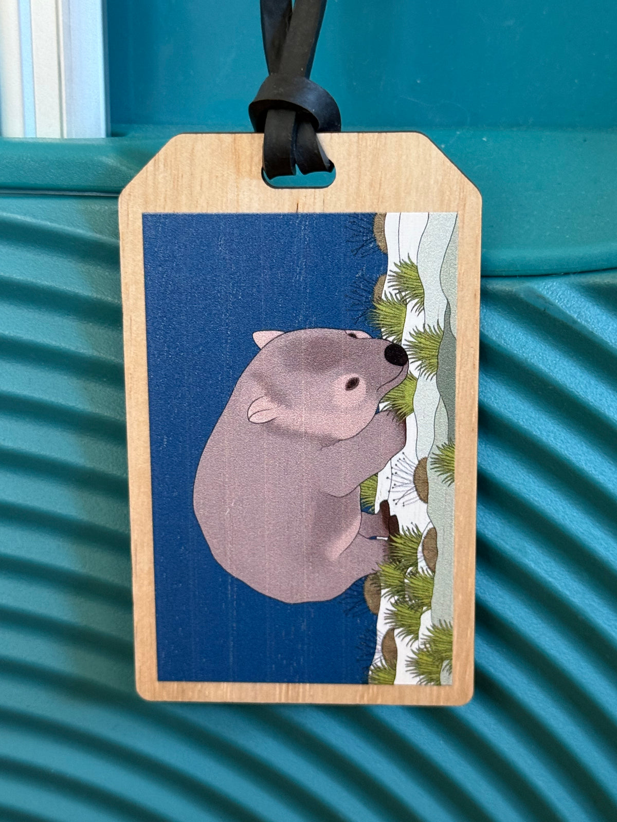 Wombat Luggage Tag