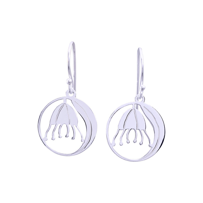 Blue Gum Recycled Silver Small Drops