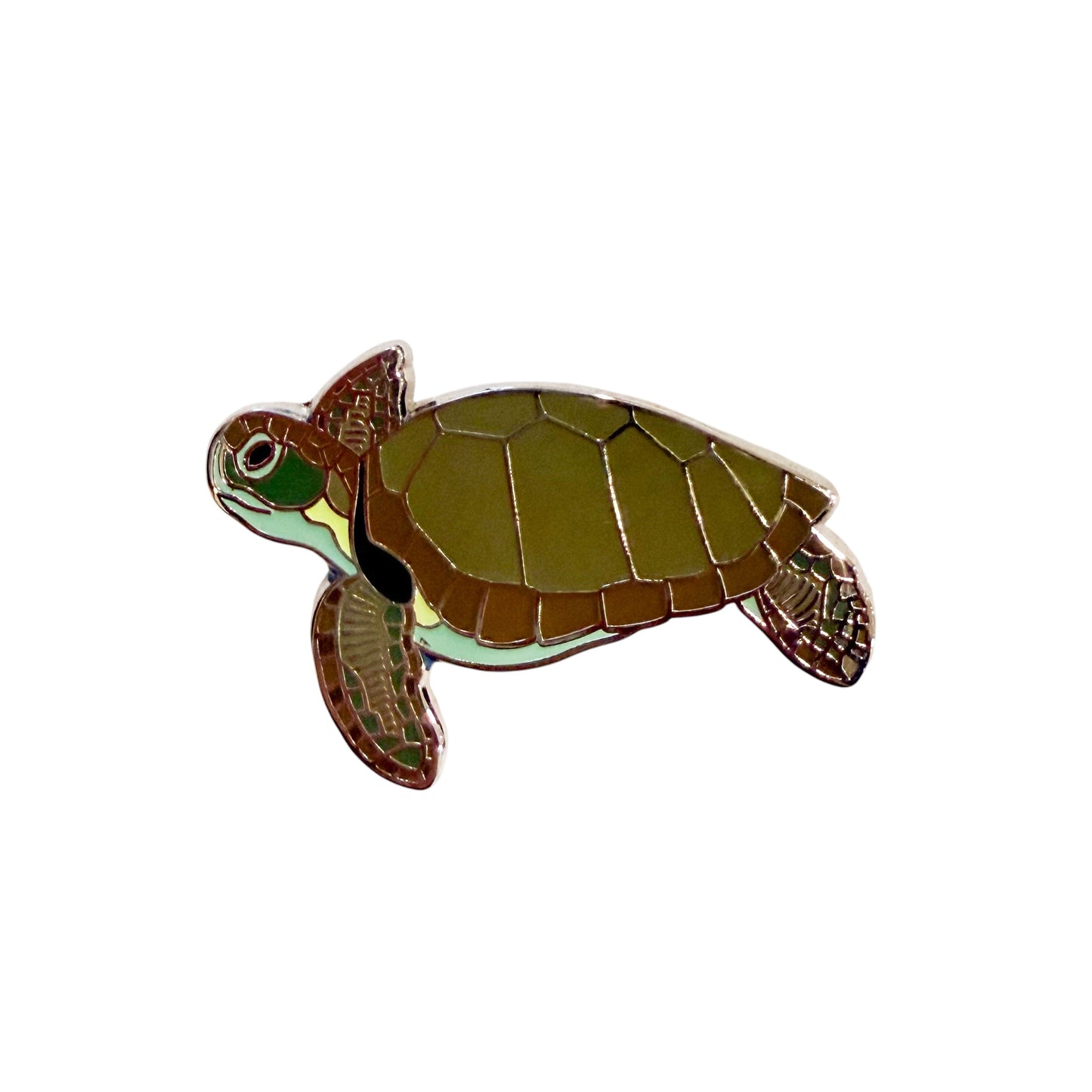 Green Sea Turtle Pin
