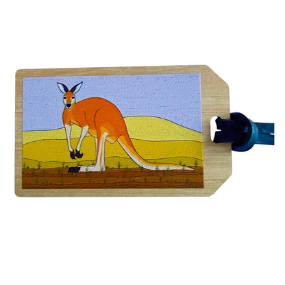 Kangaroo Luggage Tag