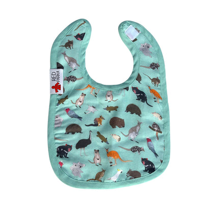 Australian Animals Baby Bib