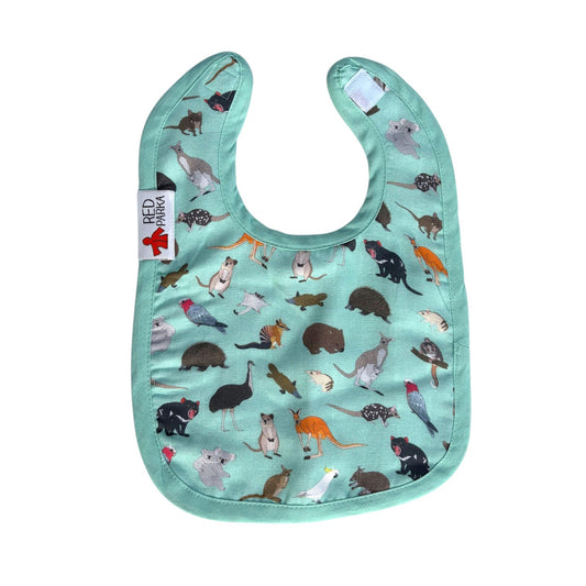 Australian Animals Baby Bib