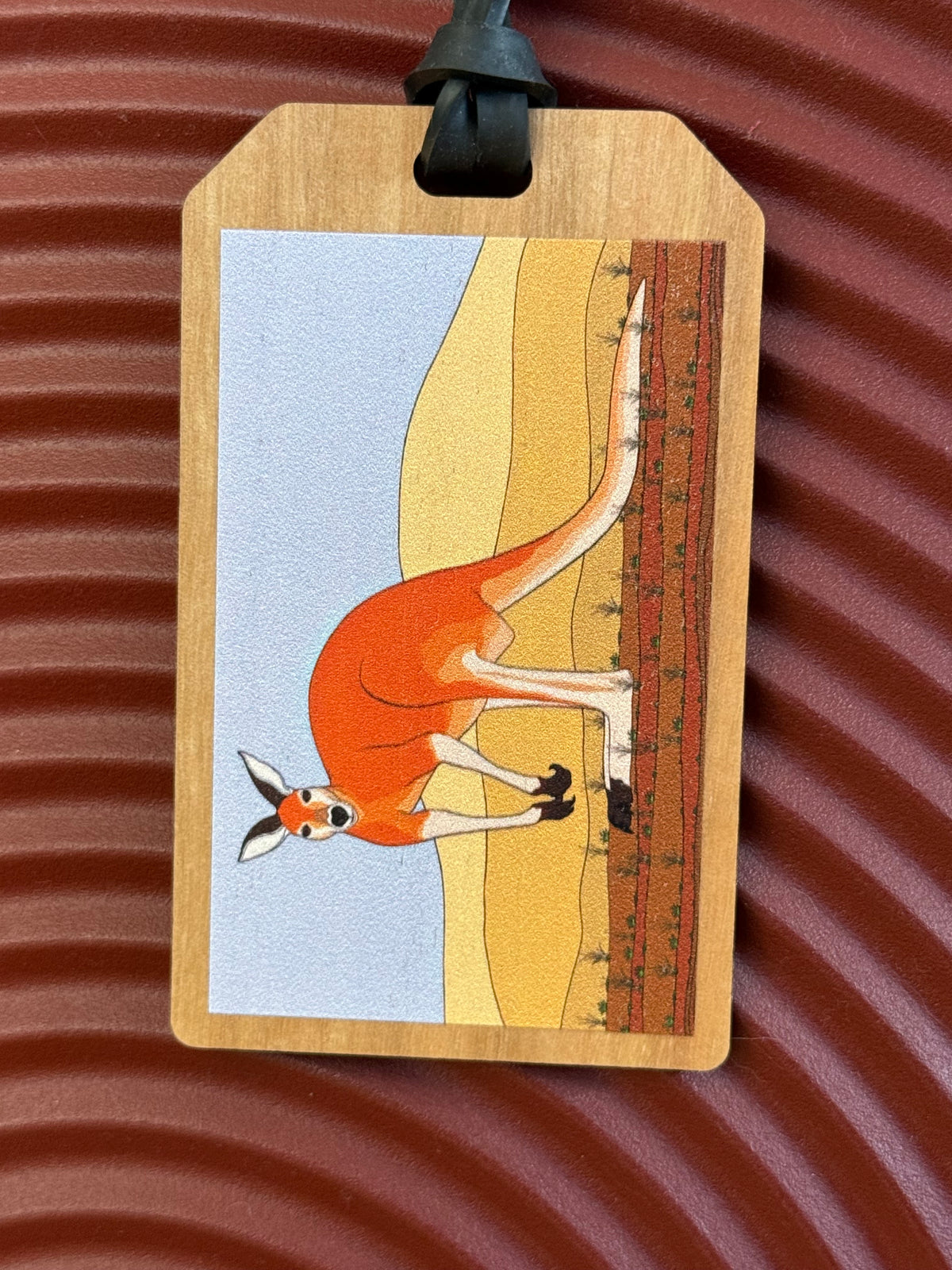 Kangaroo Luggage Tag