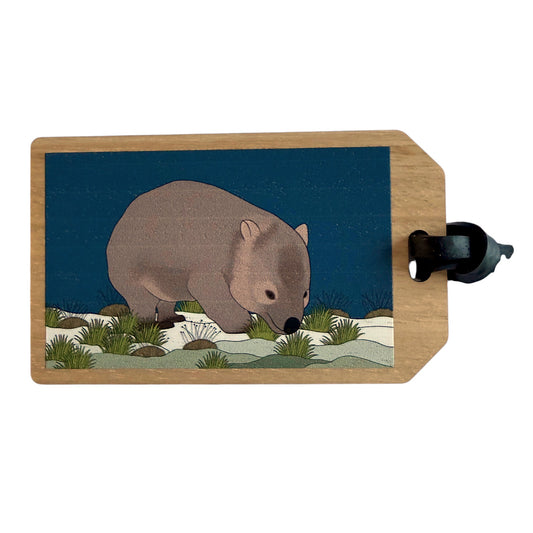 Wombat Luggage Tag