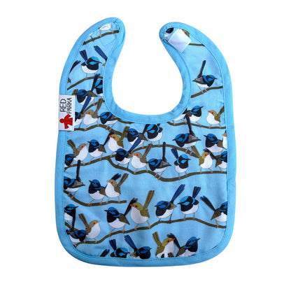 Superb Fairy Wren Baby Bib