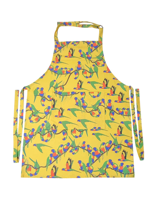 Lorikeets Pattern Apron