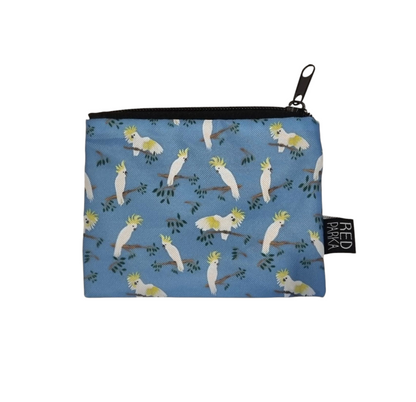 Sulphur-Crested Cockatoo RPET Pouches