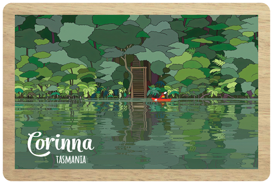 Corinna Wooden Magnet