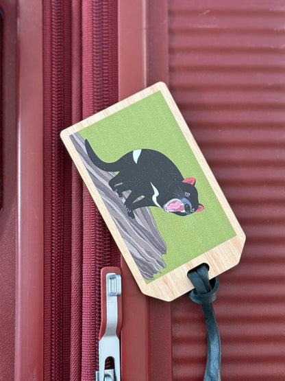 Devil Luggage Tag