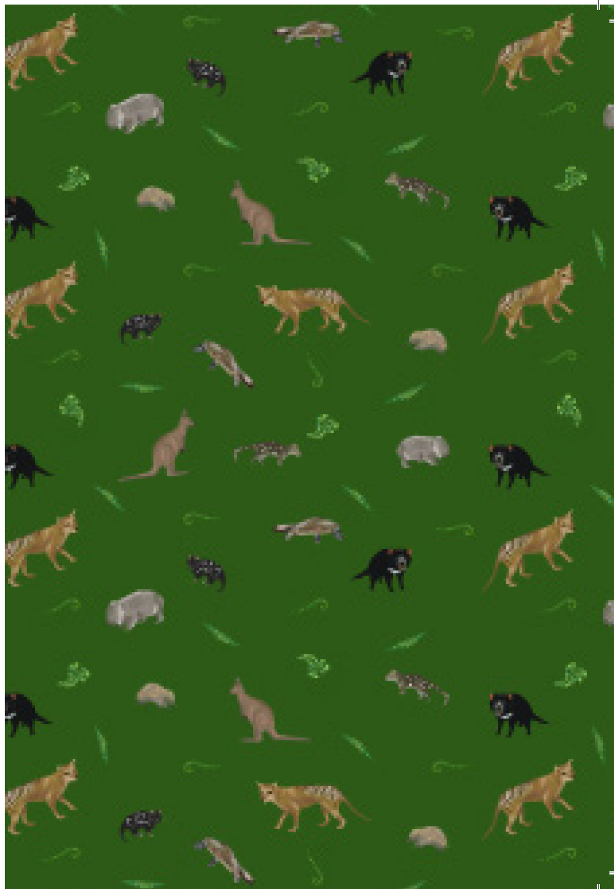 Tassie Animals Card