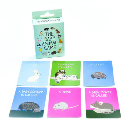 Baby Animal Memory Game 10 Pack