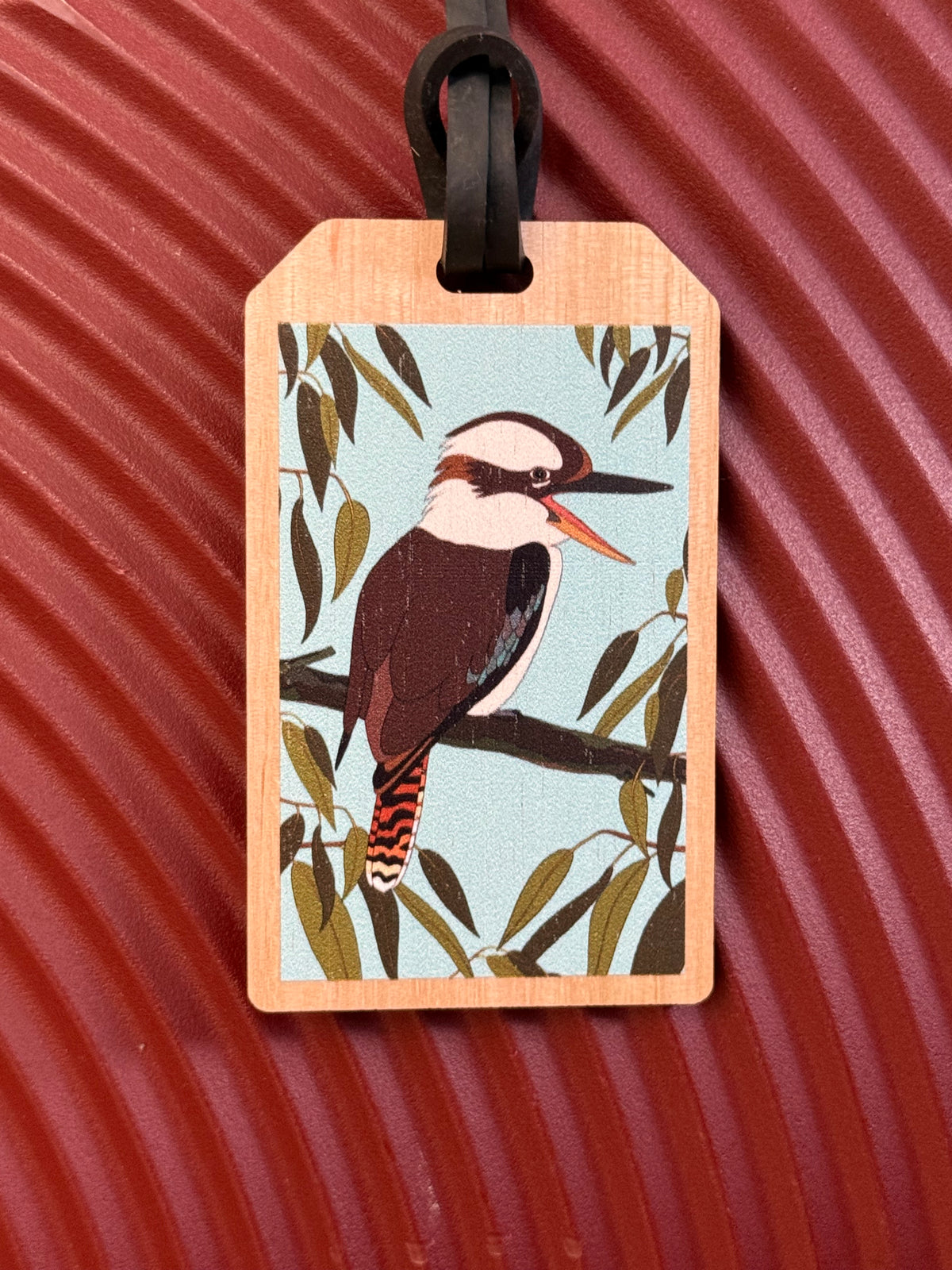 Kookaburra Luggage Tag