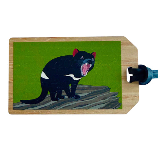 Devil Luggage Tag