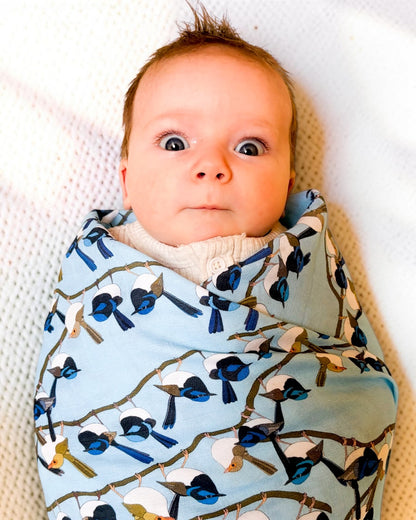 Superb Fairy Wren Baby Wrap