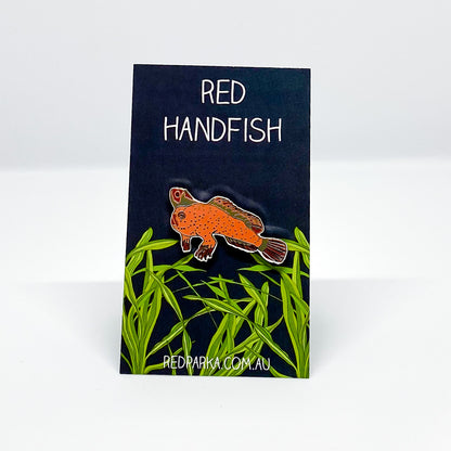 Red Handfish Pin